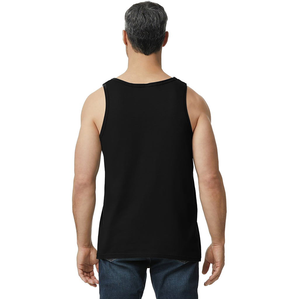 Gildan Men's Black Softstyle Tank Top