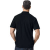 Gildan Men's Black Softstyle Adult Pique Polo