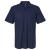 Gildan Men's Navy Softstyle Adult Pique Polo