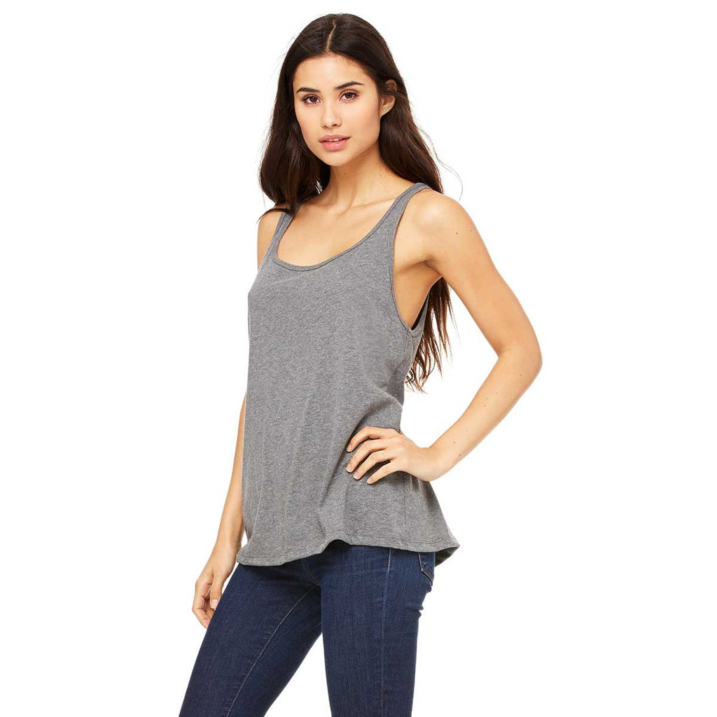 Bella + Canvas Women's Deep Heather Relaxed Jersey Tank