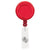 Good Value Translucent Red Promo Retractable Badge Holder