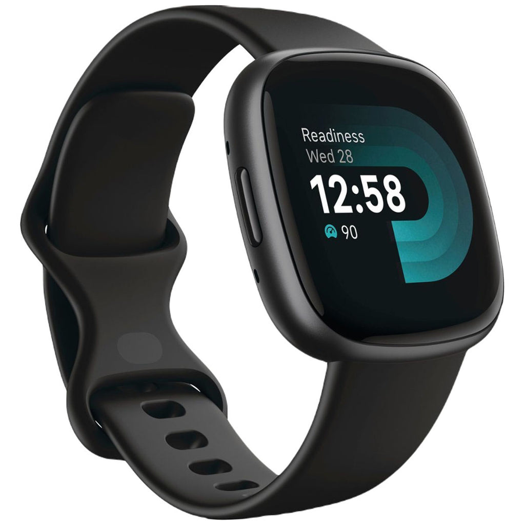 Fitbit Graphite - Versa 4 Fitness Smartwatch