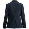 Edwards Women's Navy Agate Point Grey Blazer