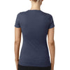 Next Level Women's Indigo CVC Crew Tee