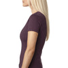 Next Level Women's Plum CVC Crew Tee