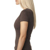 Next Level Women's Espresso CVC Deep V Tee