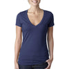 Next Level Women's Storm CVC Deep V Tee