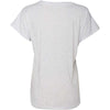 Next Level Women's Heather White Triblend Dolman