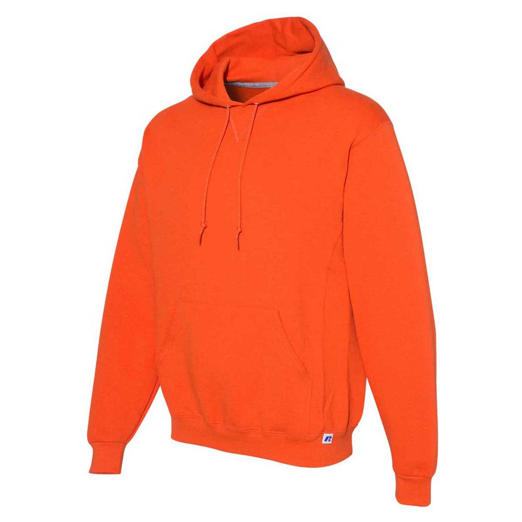 Russell Athletic Men's Burnt Orange Dri Power Hooded Pullover Sweatshirt