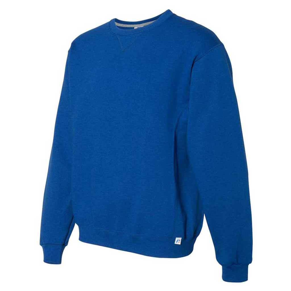 Russell Athletic Men's Royal Dri Power Crewneck Sweatshirt