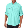 Columbia Men's Gulf Stream Green Bahama II L/S Shirt