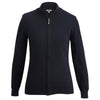 Edwards Women's Navy Full-Zip Cotton Cardigan