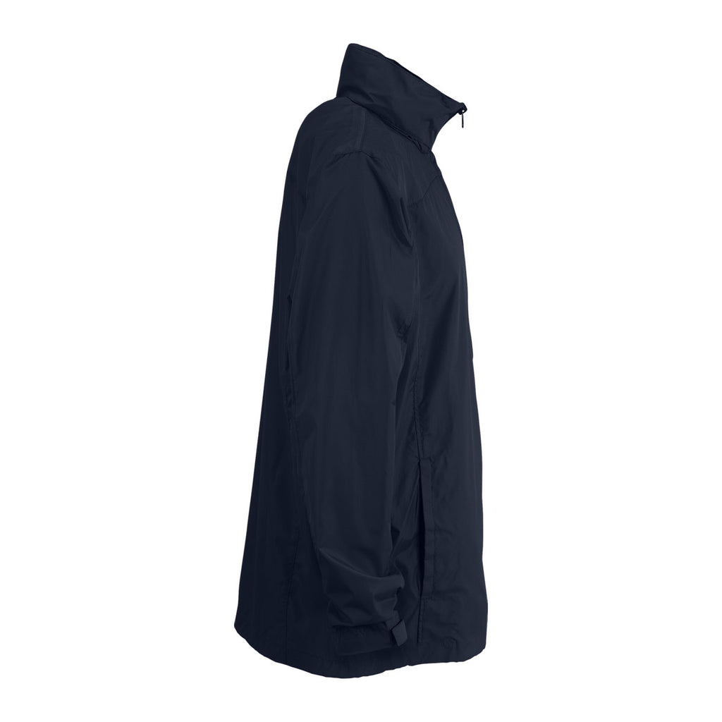 Vantage Men's Navy Full-Zip Lightweight Hooded Jacket