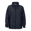 Vantage Women's Navy Full-Zip Lightweight Hooded Jacket