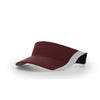 Richardson Maroon/Black/White Dryve Color Split Visor