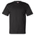 Bayside Men's Black USA-Made Short Sleeve T-Shirt with Pocket