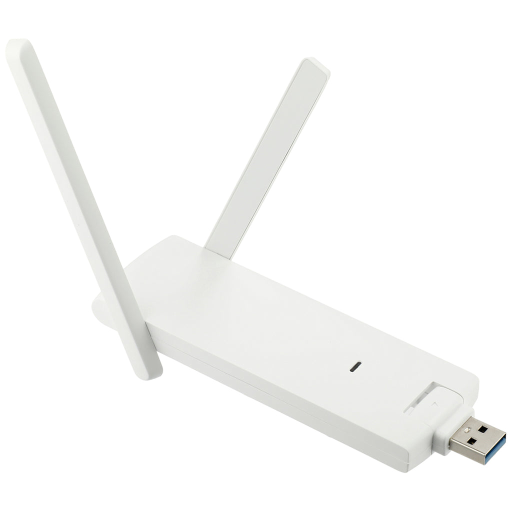 Leeds White Dual Band Wifi Extender