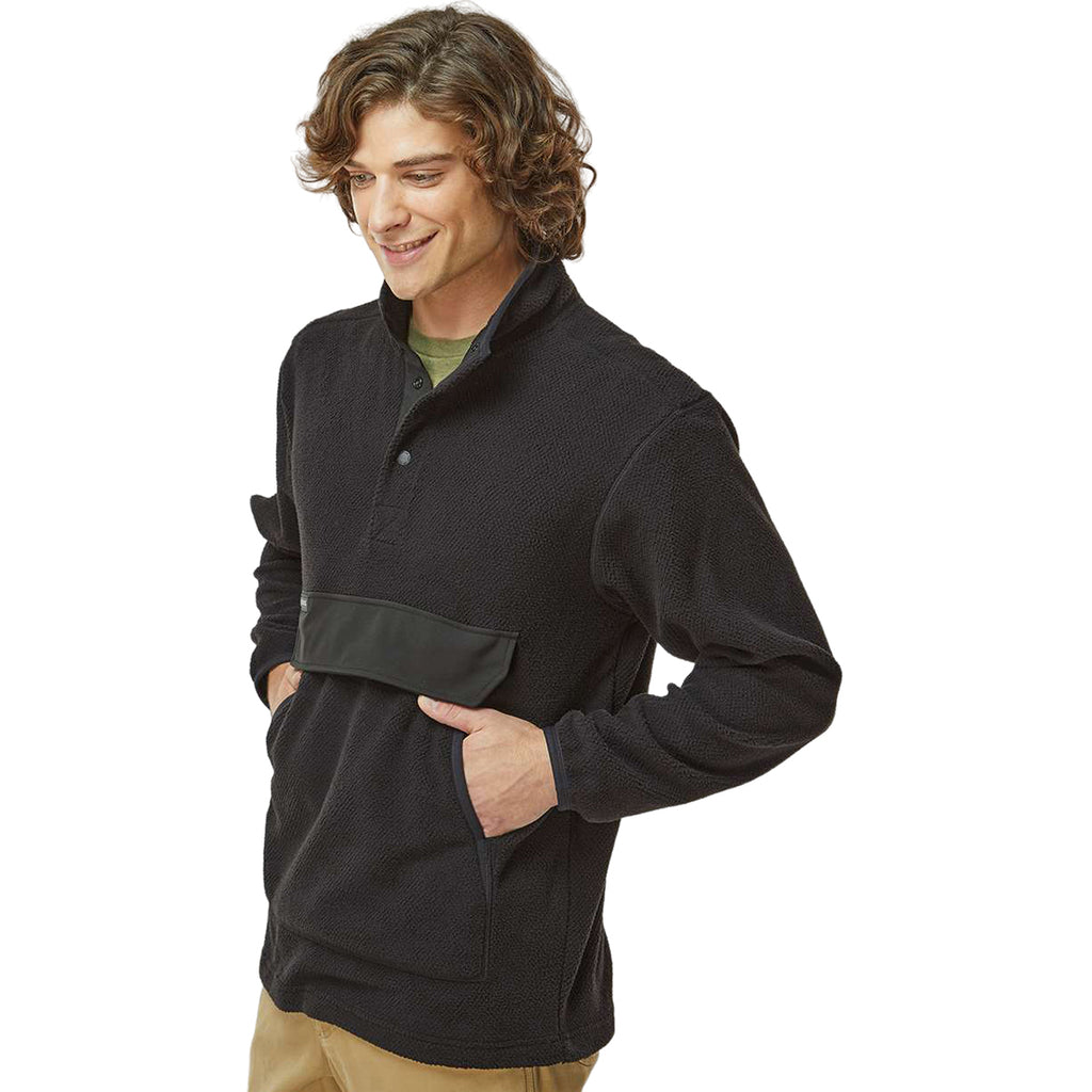 Dri Duck Men's Black Timber Mountain Fleece Pullover