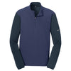 Nike Men's Dark Navy/Obsidian Dri-FIT Mix Half Zip Pullover