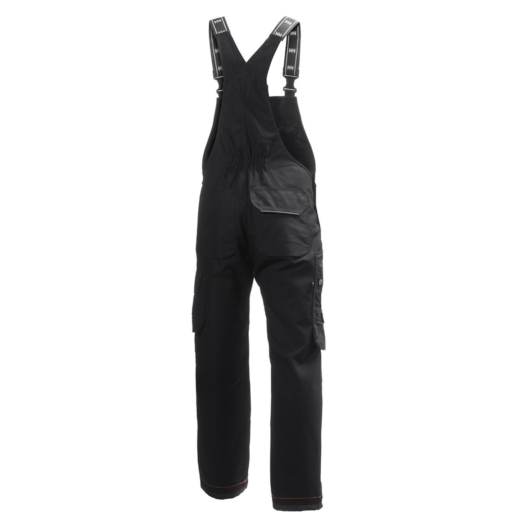 Helly Hansen Men's Black/Charcoal Chelsea Construction Bib Pant