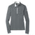 Nike Women's Grey/White Dri-FIT Stretch 1/2-Zip