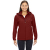 North End Women's Molten Red Techno Lite Jacket