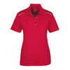 Core 365 Women's Classic Red Radiant Performance Pique Polo