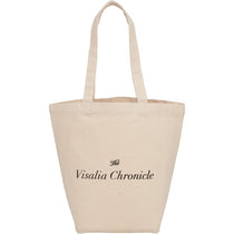 Leed's Natural Herringbone 7oz Cotton Canvas Grocery Tote