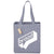 Leed's Grey Recycled Cotton Grocery Tote