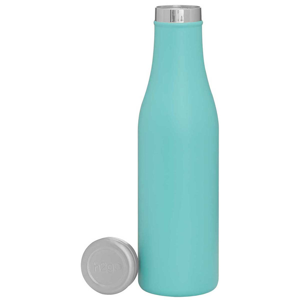 H2Go Matte Mint 16.9 oz Carina Stainless Steel Bottle