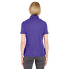 UltraClub Women's Purple Cool & Dry Mesh Pique Polo