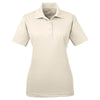 UltraClub Women's Stone Cool & Dry Mesh Pique Polo