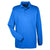 UltraClub Men's Royal Cool & Dry Long-Sleeve Mesh Pique Polo