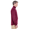 UltraClub Men's Maroon Cool & Dry Sport Quarter-Zip Pullover