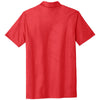 Nike Men's University Red Golf Dri-FIT Embossed Tri-Blade Polo