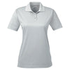 UltraClub Women's Grey Cool & Dry Sport Polo