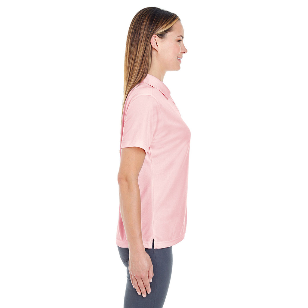 UltraClub Women's Pink Cool & Dry Sport Polo