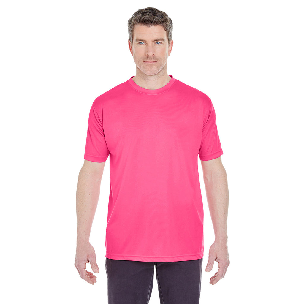 UltraClub Men's Heliconia Cool & Dry Sport Performance Interlock T-Shirt