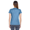 UltraClub Women's Indigo Cool & Dry Sport Performance Interlock T-Shirt