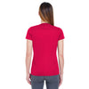 UltraClub Women's Red Cool & Dry Sport Performance Interlock T-Shirt