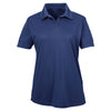 UltraClub Women's Navy Cool & Dry Sport Performance Interlock Polo