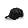 Richardson Black Typhon Camo Crown with Duck Cloth Visor Cap