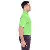 UltraClub Men's Light Green Cool & Dry 8 Star Elite Performance Interlock Polo