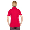 UltraClub Women's Red Cool & Dry 8 Star Elite Performance Interlock Polo