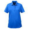 UltraClub Women's Royal Cool & Dry 8 Star Elite Performance Interlock Polo