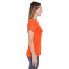 UltraClub Women's Bright Orange Cool & Dry Basic Performance T-Shirt