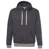 J. America Men's Black Relay Fleece Hoodie