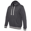 J. America Men's Black Relay Fleece Hoodie