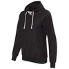 J. America Women's Black Shore French Terry Lace Scuba Hoodie