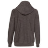 J. America Women's Charcoal Shore French Terry Lace Scuba Hoodie